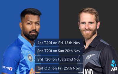 India in New Zealand – T20 & ODI Series