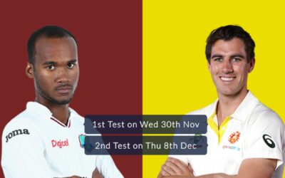 West Indies in Australia – Test Series