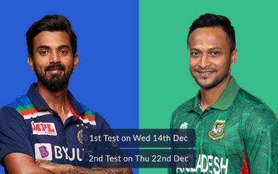 Bangladesh vs India – Test Series Preview