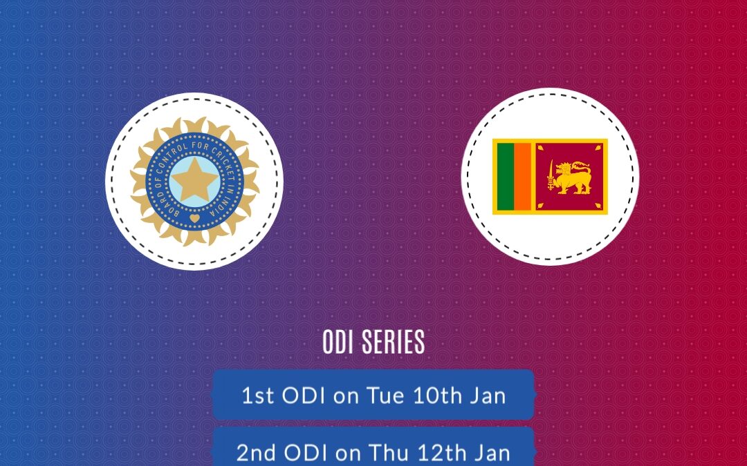 Sri Lanka Tour of India – ODI Series Preview