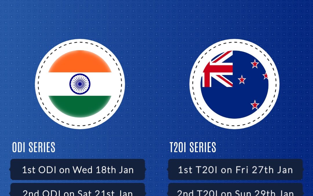 New Zealand Tour of India 2023