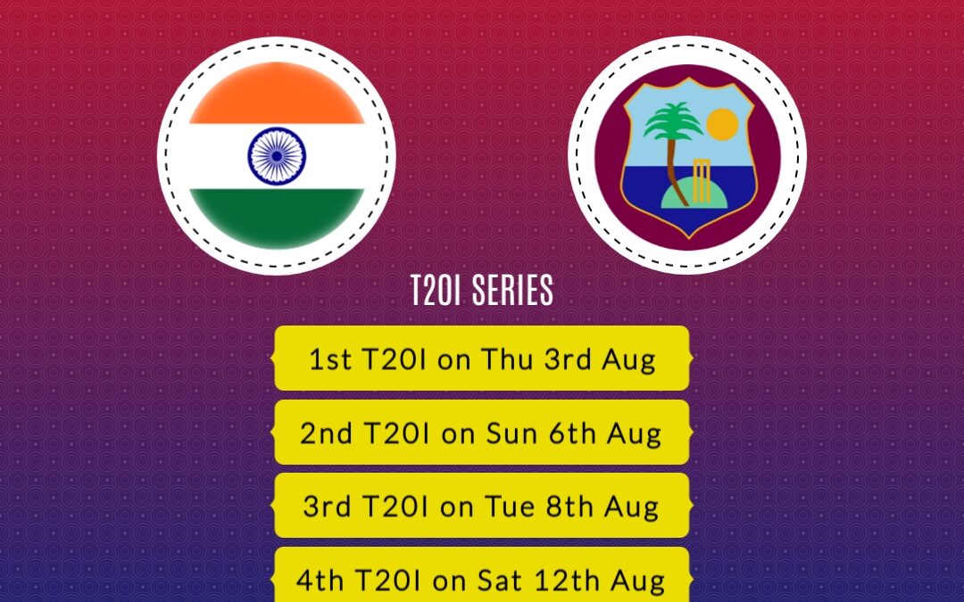 India Tour of West Indies 2023 – T20I Series Preview